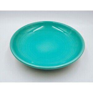 Fiesta Fiestaware Homer Laughlin Presentation Serving Bowl Turquoise 11 Inch